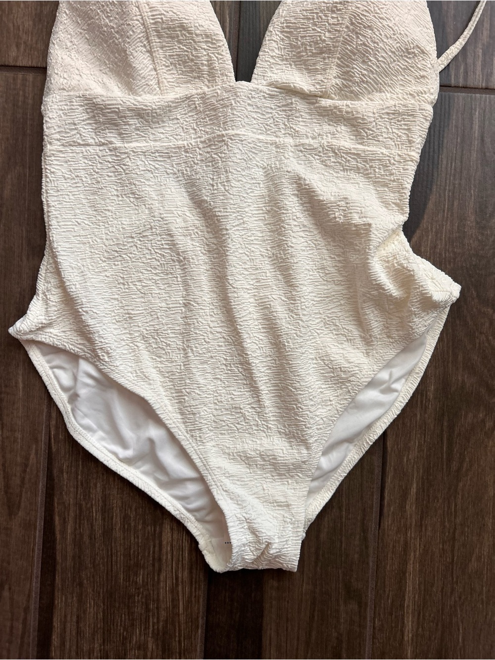 NWT Andie Sardinia One Piece Swimsuit in Bone White Sz XL - Picture 4 of 9